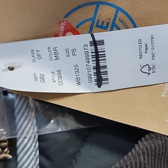 J. Crew Long Barn Coat dark brown size Small Petite NWT Style CC956 - Picture 8 of 13